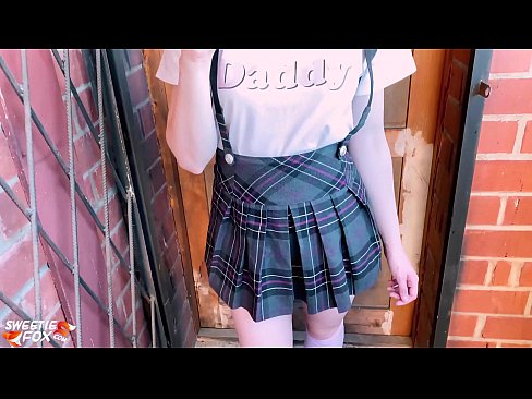 ❤️ Alumna chupa profundamente o seu pau e fode en vez de clases. ❤️ Vídeo porno en nós